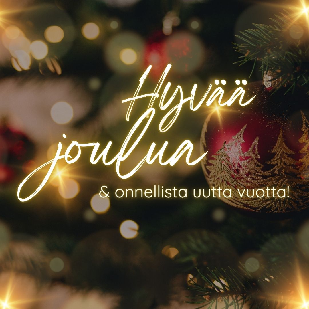 Hyvää joulua